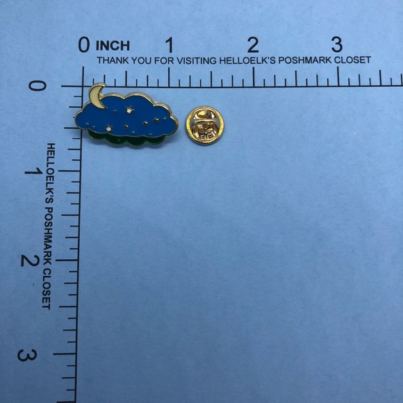 🌻10/$10🌻 Cloud Stars Enamel Pin - Picture 2 of 9